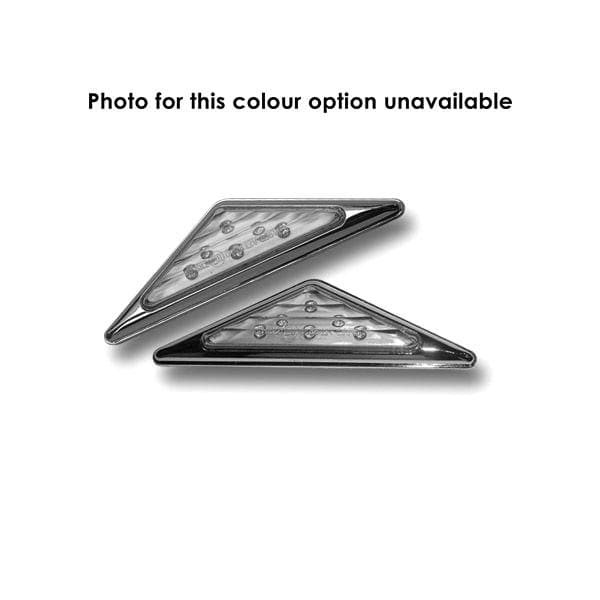 Ermax Ermax mini led indicators triangular | orange with black trim